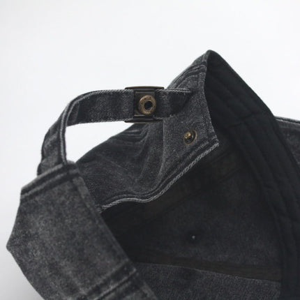 Snow Washed Cotton Twill Low Profile Adjustable Baseball Cap