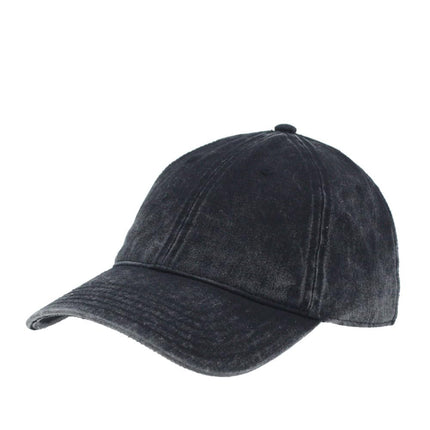 Snow Washed Cotton Twill Low Profile Adjustable Baseball Cap