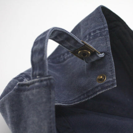 Snow Washed Cotton Twill Low Profile Adjustable Baseball Cap