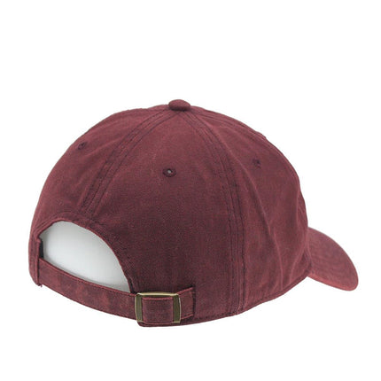 Snow Washed Cotton Twill Low Profile Adjustable Baseball Cap