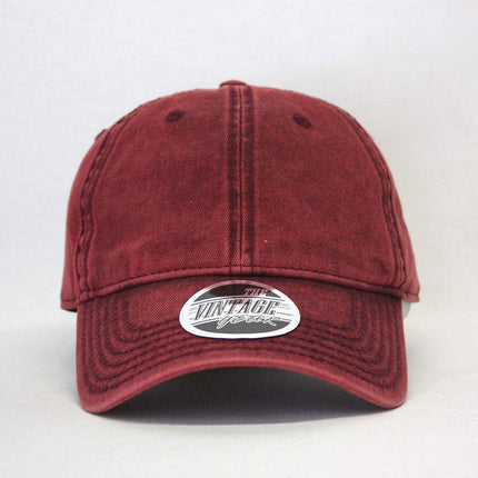 Snow Washed Cotton Twill Low Profile Adjustable Baseball Cap