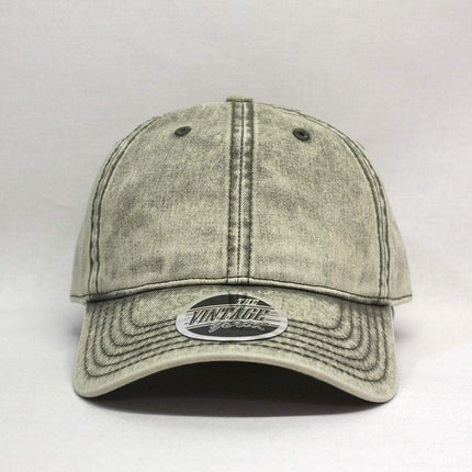 Snow Washed Cotton Twill Low Profile Adjustable Baseball Cap