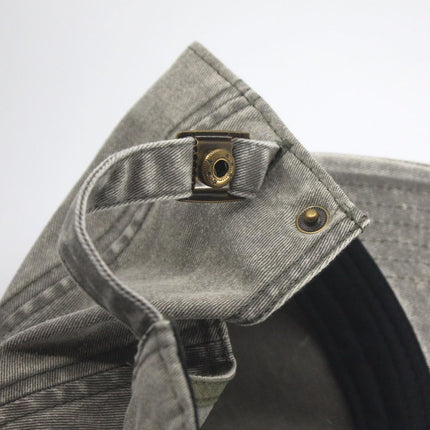 Snow Washed Cotton Twill Low Profile Adjustable Baseball Cap