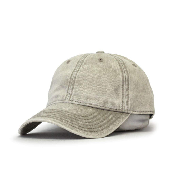 Snow Washed Cotton Twill Low Profile Adjustable Baseball Cap