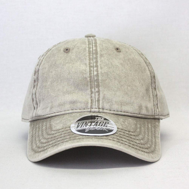 Snow Washed Cotton Twill Low Profile Adjustable Baseball Cap