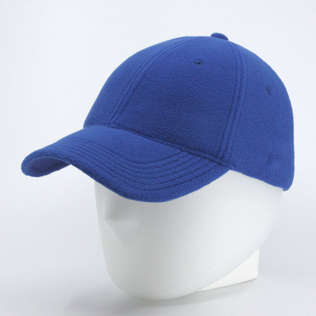 Micro Fleece Low Profile Adjustable Baseball Cap Navy Red Royal