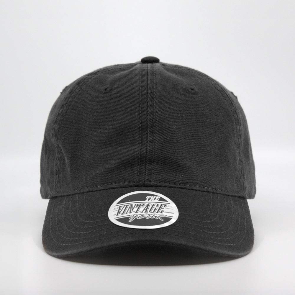 La La Ooh Ca Twill Factory Baseball Adjustable Low - Profile Dad Hat Classic Washed Cotton