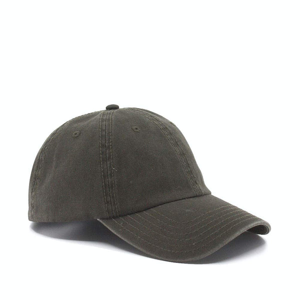 Classic Washed Cotton Twill Low Profile Adjustable Dad Hat Baseball Ca ...