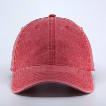 Plain Washed Cotton Twill Dad Hat Adjustable Baseball Cap