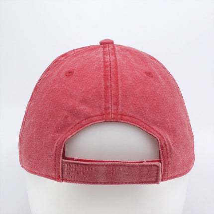 Plain Washed Cotton Twill Dad Hat Adjustable Baseball Cap