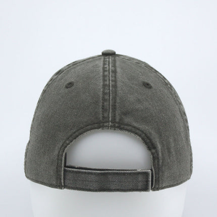 Plain Washed Cotton Twill Dad Hat Adjustable Baseball Cap