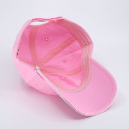 Plain Washed Cotton Twill Dad Hat Adjustable Baseball Cap
