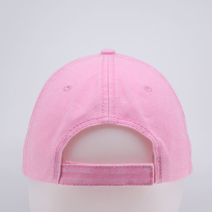 Plain Washed Cotton Twill Dad Hat Adjustable Baseball Cap
