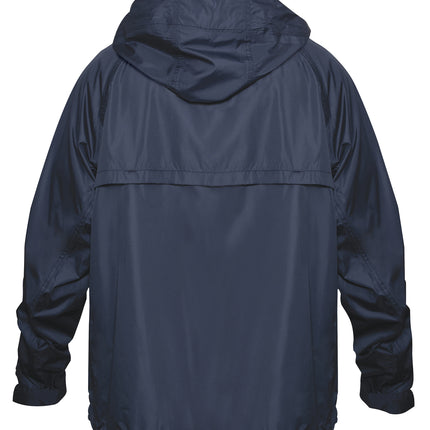Rothco Packable Foldable Rain Coat Jacket Navy