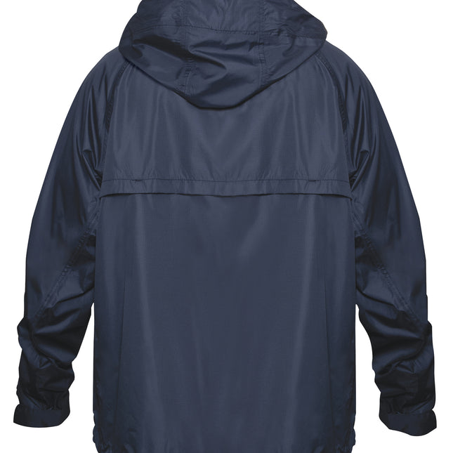 Rothco Packable Foldable Rain Coat Jacket Navy