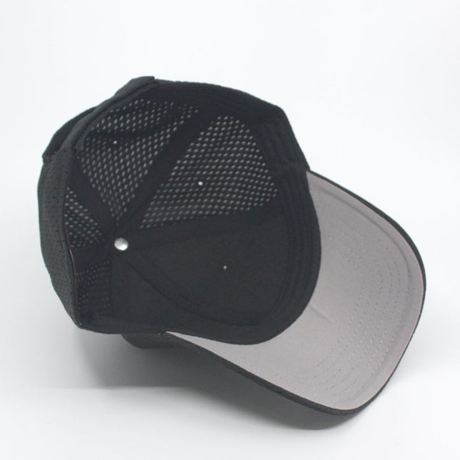 Solid Pro Cool Mesh Low Profile Adjustable Sport Baseball Cap