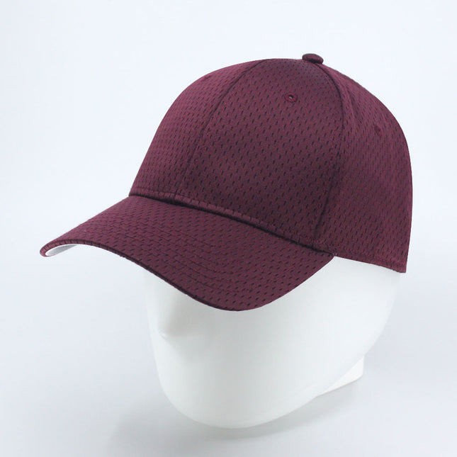 Solid Pro Cool Mesh Low Profile Adjustable Sport Baseball Cap