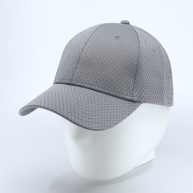 Solid Pro Cool Mesh Low Profile Adjustable Sport Baseball Cap