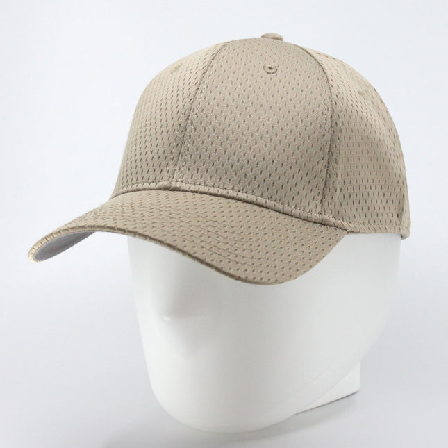 Solid Pro Cool Mesh Low Profile Adjustable Sport Baseball Cap