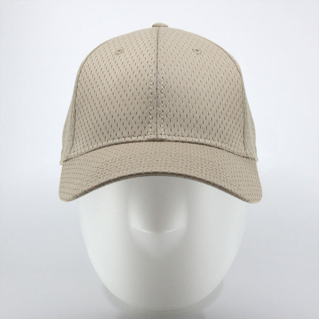 Solid Pro Cool Mesh Low Profile Adjustable Sport Baseball Cap