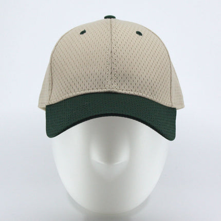 Two Tone Pro Cool Mesh Low Profile Adjustable Sport Baseball Cap