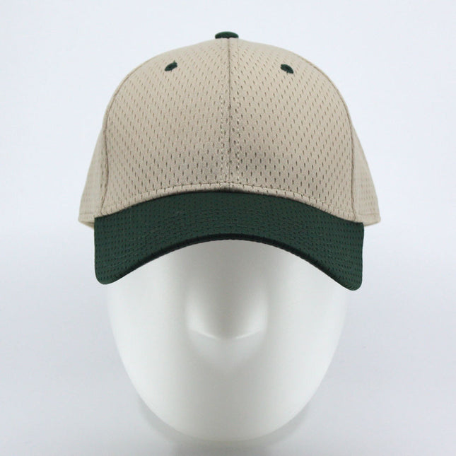 Two Tone Pro Cool Mesh Low Profile Adjustable Sport Baseball Cap