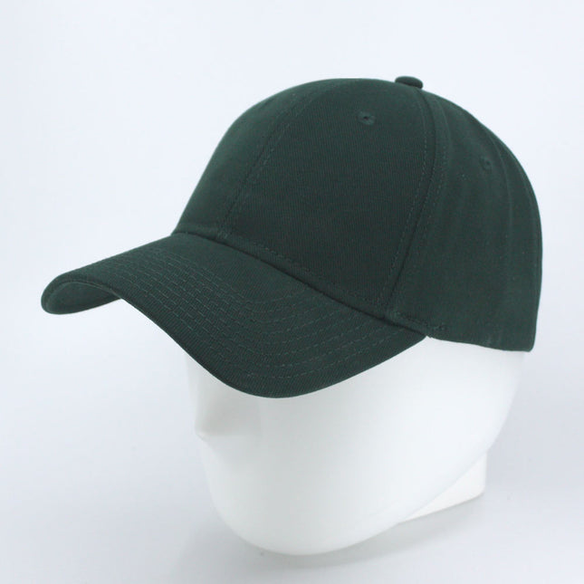 Classic Brushed Bull Denim Cotton Low Profile Adjustable Baseball Cap