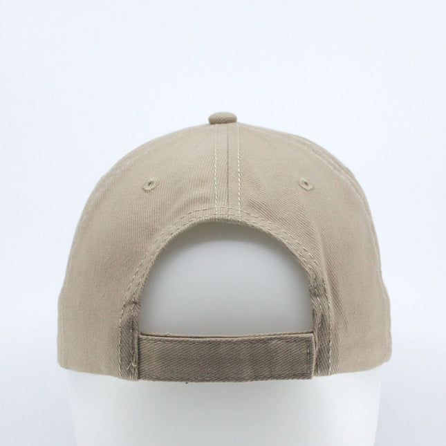 Classic Brushed Bull Denim Cotton Low Profile Adjustable Baseball Cap