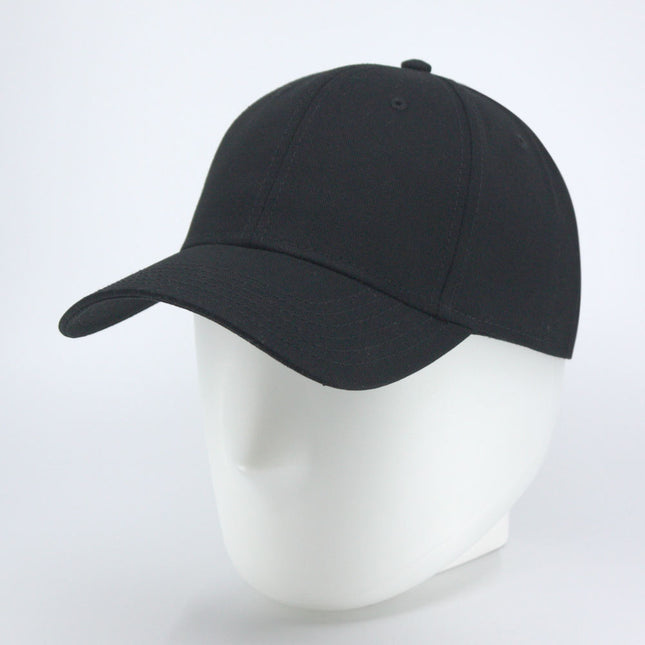 Structured Low Profile Baseball Cap - 100% Cotton Twill
