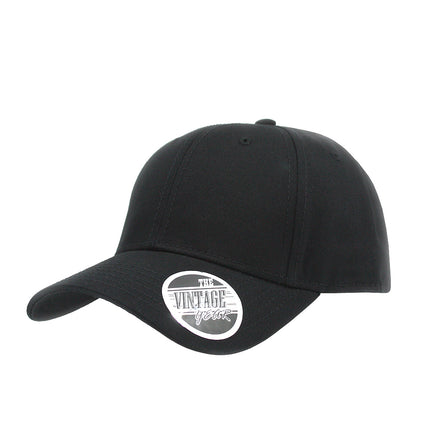 Structured Low Profile Baseball Cap - 100% Cotton Twill
