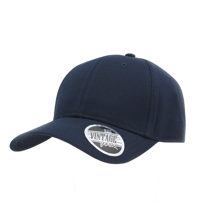 Structured Low Profile Baseball Cap - 100% Cotton Twill