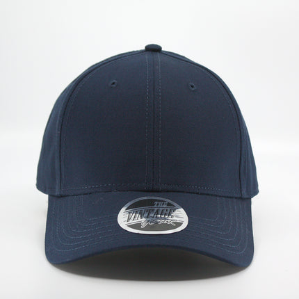Structured Low Profile Baseball Cap - 100% Cotton Twill