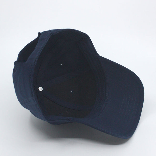 Structured Low Profile Baseball Cap - 100% Cotton Twill