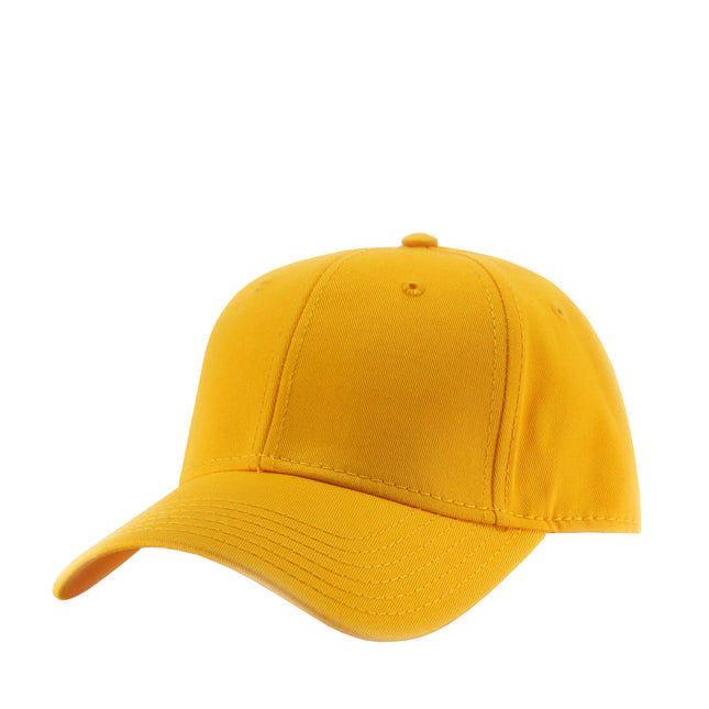 Structured Low Profile Baseball Cap - 100% Cotton Twill