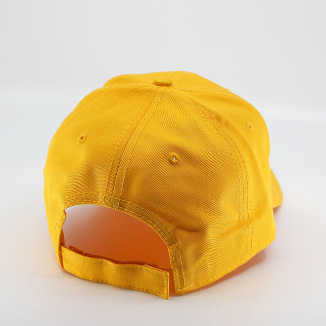 Structured Low Profile Baseball Cap - 100% Cotton Twill