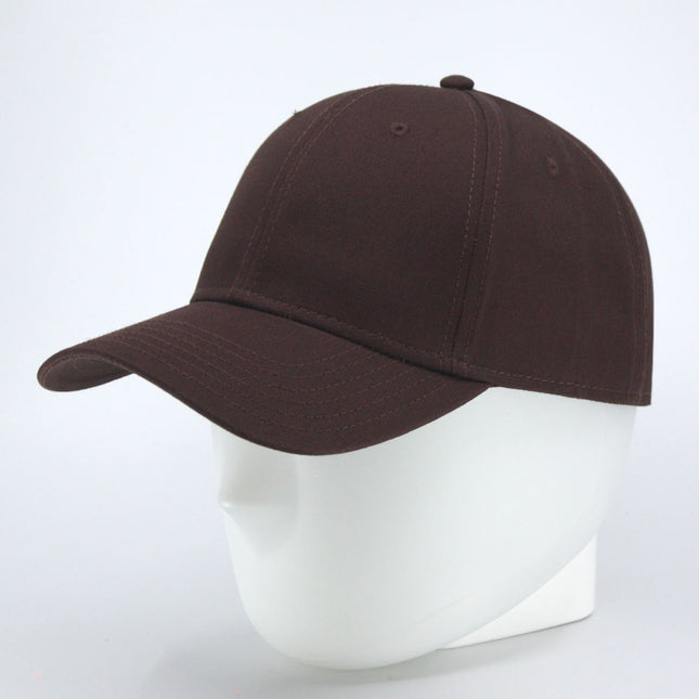 Structured Low Profile Baseball Cap - 100% Cotton Twill