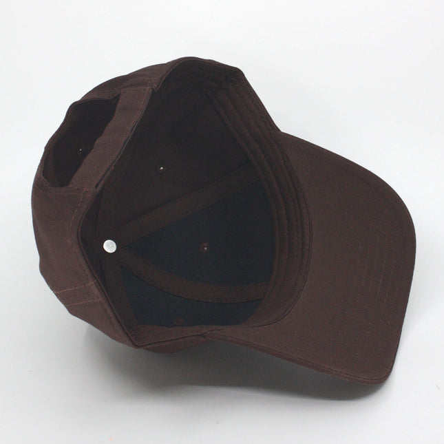 Structured Low Profile Baseball Cap - 100% Cotton Twill