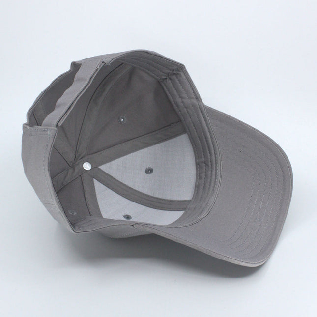 Structured Low Profile Baseball Cap - 100% Cotton Twill