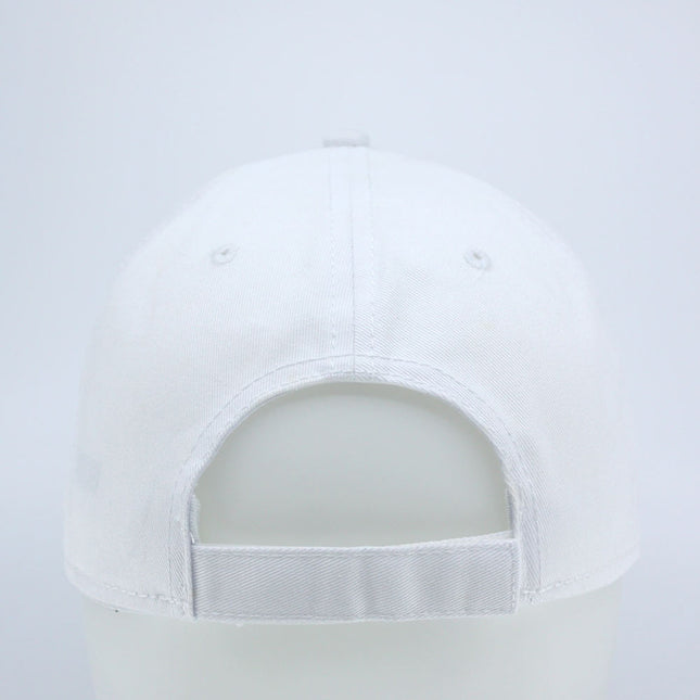 Structured Low Profile Baseball Cap - 100% Cotton Twill