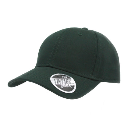 Structured Low Profile Baseball Cap - 100% Cotton Twill