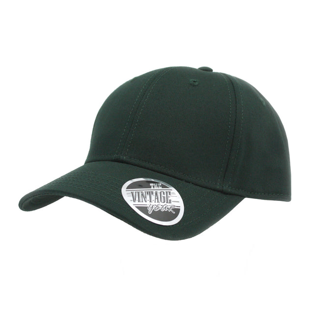 Structured Low Profile Baseball Cap - 100% Cotton Twill