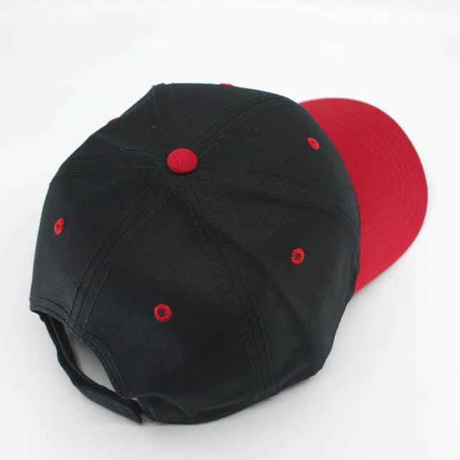 Two Tone Structured Low Profile Baseball Cap - 100% Cotton Twill