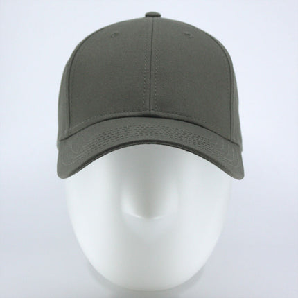 Structured Low Profile Baseball Cap - 100% Cotton Twill