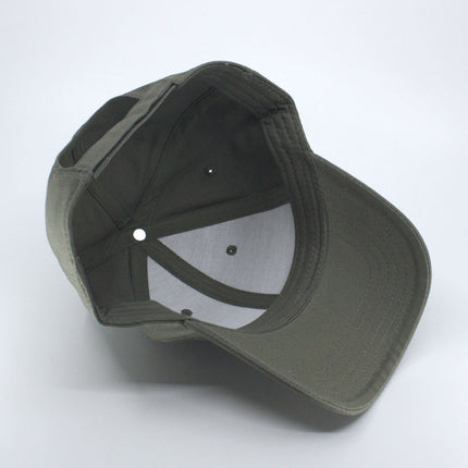 Structured Low Profile Baseball Cap - 100% Cotton Twill