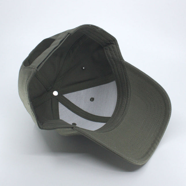 Structured Low Profile Baseball Cap - 100% Cotton Twill