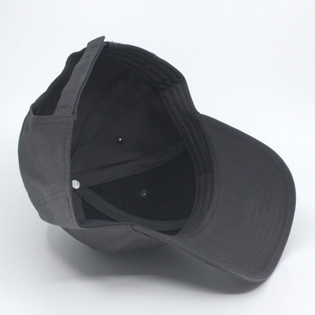 Structured Low Profile Baseball Cap - 100% Cotton Twill
