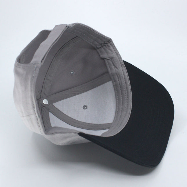 Two Tone Structured Low Profile Baseball Cap - 100% Cotton Twill