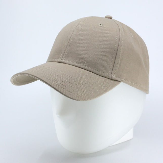 Structured Low Profile Baseball Cap - 100% Cotton Twill