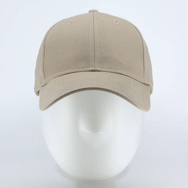 Structured Low Profile Baseball Cap - 100% Cotton Twill