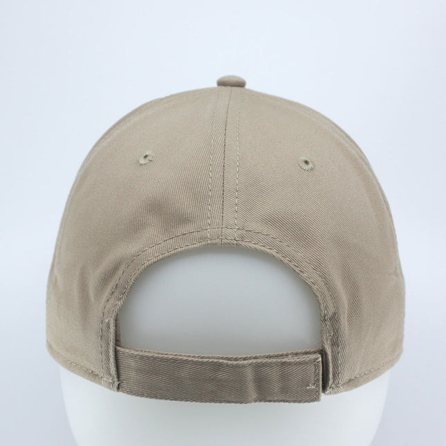 Structured Low Profile Baseball Cap - 100% Cotton Twill